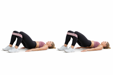 Band Glute Bridge
