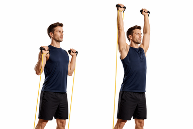 Band Overhead Press