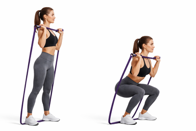 Band Squat