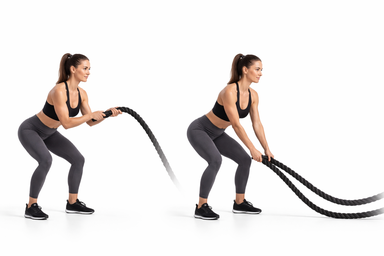 Battle Rope Double Wave