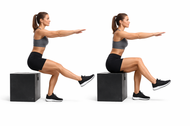 Box Pistol Squat