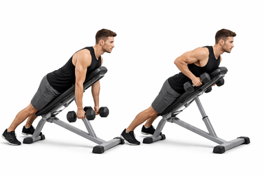 Chest-Supported Dumbbell Row