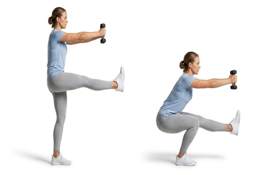 Counterbalance Pistol Squat