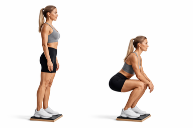 Decline Squat (Slow Tempo)