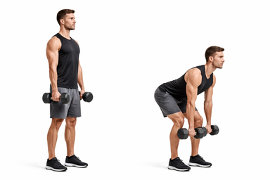 Dumbbell Deadlift