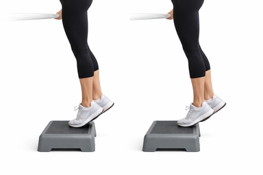 Eccentric Calf Lower (Off a Step)