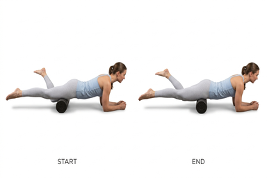 Foam Roll Quadriceps