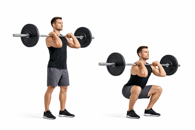 Barbell Front Squat