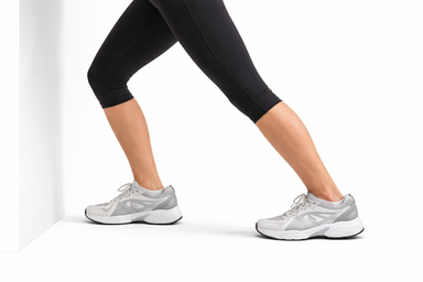 Wall Calf Stretch (Straight Knee)