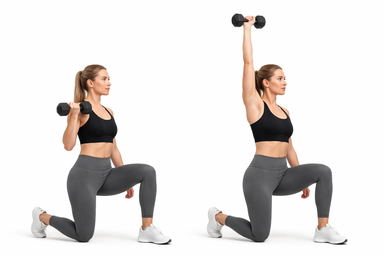 Half-Kneeling Overhead Press