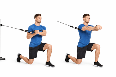 Half-Kneeling Pallof Press