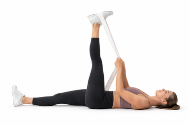 Supine Hamstring Stretch