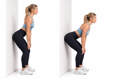 Wall Tap Hip Hinge