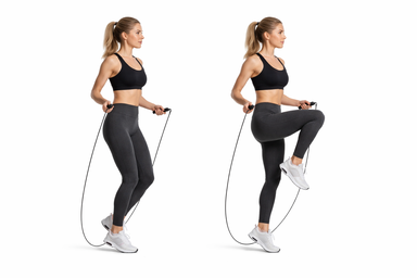 Jump Rope (High Knees)