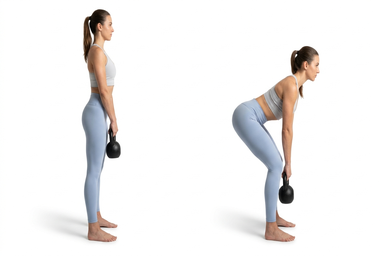 Kettlebell Romanian Deadlift