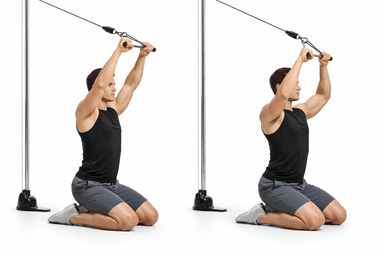 Kneeling Lat Pulldown