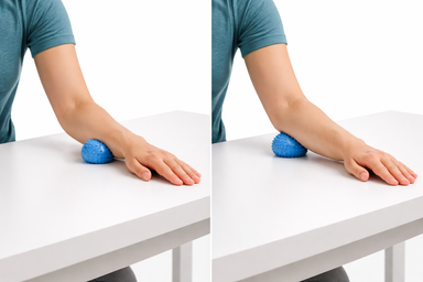 Forearm Roll on Massage Ball (Gentle)