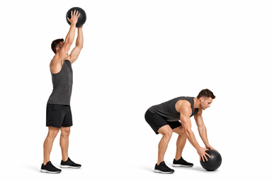 Medicine Ball Overhead Slam