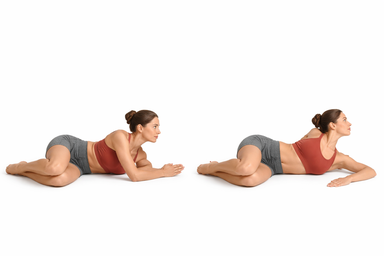 Open Book Stretch