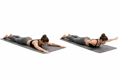 Prone Y Raise