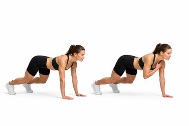 Quadruped Shoulder Taps