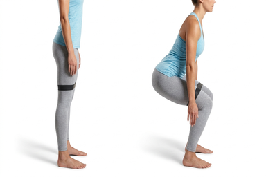Resistance Band Squat