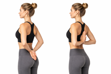 Reverse Prayer Stretch