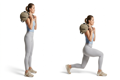 Sandbag Lunge