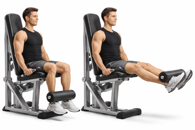 Seated Knee Extensions