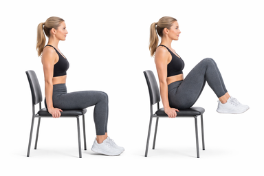 Seated Knee Raise