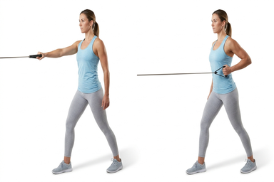 Single-Arm Band Row