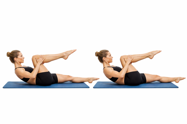 Single Leg Stretch