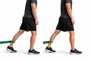Standing Terminal Knee Extension (No Band)
