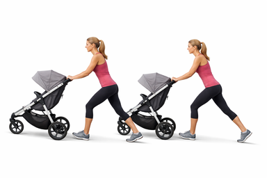 Stroller Hill Push