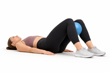 Supine Hip Adduction Isometric Squeeze