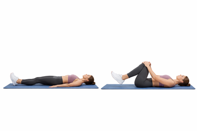 Knee to Chest Stretch (Lying)