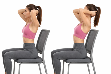 Thoracic Extension on Chair