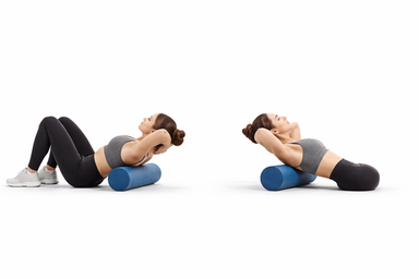 Thoracic Extension on Foam Roller