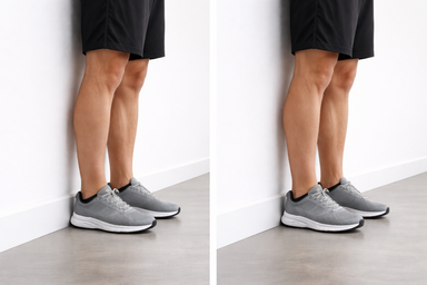 Tibialis Raises (Wall Lean)