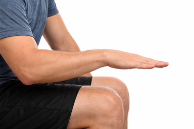 Wrist Extension Isometric Hold (Press Into Table)