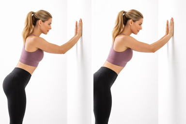 Wrist Extension Wall Lean